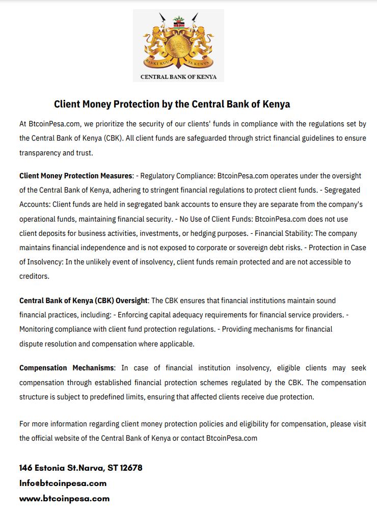 Client money protection